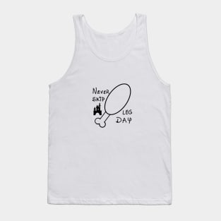 Never Skip Turkey Leg Day Tank Top